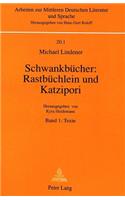 Schwankbuecher: Rastbuechlein Und Katzipori