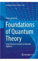 Foundations of Quantum Theory: From Classical Concepts to Operator Algebras