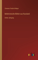 Belletristische Blätter aus Russland