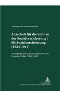 Akademie Fuer Deutsches Recht 1933-1945 - Protokolle Der Ausschuesse