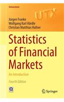 Statistics of Financial Markets