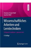 Wissenschaftliches Arbeiten und Lerntechniken