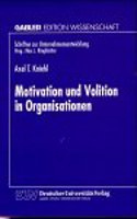 Motivation und Volition in Organisationen