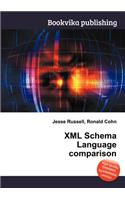 XML Schema Language Comparison