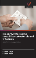 Niekorzystne skutki terapii kortykosteroidami w toczniu