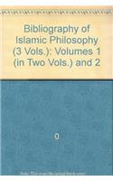 Bibliography of Islamic Philosophy (3 vols.)