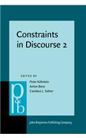Constraints in Discourse 2