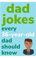 Dad Jokes Every 36 Year Old Dad Should Know: Plus Bonus Try Not To Laugh Game
