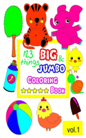123 things BIG & JUMBO Coloring Book