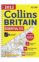 Collins 2012 Essential Road Atlas Britain