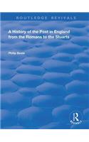 History of the Post in England from the Romans to the Stuarts