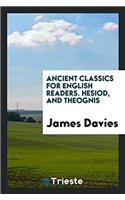 ANCIENT CLASSICS FOR ENGLISH READERS. HE
