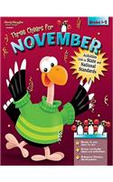 Three Cheers for November: Grades 1-2