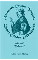 Accomack County, Virginia Court Order Abstracts, Volume 7