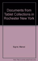 Documents from Tablet Collections in Rochester, New York