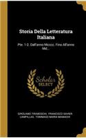 Storia Della Letteratura Italiana