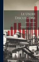 Usure Discussione