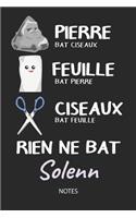 Rien ne bat Solenn - Notes