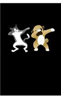 Pug and Cat dabbing