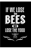 If We Lose The Bees We Lose The Food