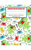 Composition Notebook ABC Draw & Write Journal Grades K-2