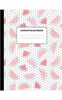 Composition Notebook: Wide Ruled Paper Notebook Journal - Blank Lined Workbook for Teens Kids Students Girls for Home School College for Writing Notes