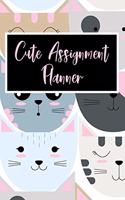 Cute Assignment Planner