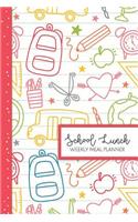 School Lunch Weekly Meal Planner