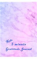 Kids 5 minute grattitude journal