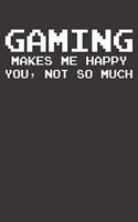 Notebook: Gamer Dot Grid 6x9 120 Pages