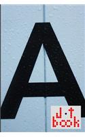 The Jot Book(tm) - A Notebook, Journal, or Composition Book for Your Jots - Monogram Series - 001
