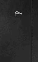 Gary: Weekly Meal Planner Simulated Black Leather Track And Plan Your Meals 52 Week Food Planner / Diary / Log / Journal / Calendar Meal Prep And Planning