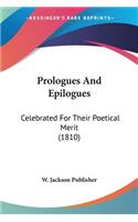 Prologues And Epilogues