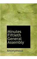 Minutes Fiftieth General Assembly