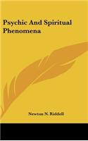 Psychic and Spiritual Phenomena