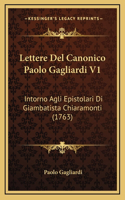 Lettere Del Canonico Paolo Gagliardi V1