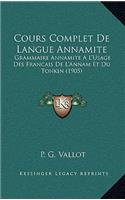 Cours Complet De Langue Annamite