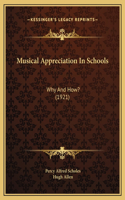 Musical Appreciation In Schools