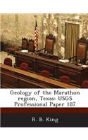 Geology of the Marathon Region, Texas