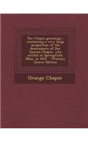 The Chapin Genealogy