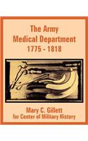 Army Medical Department 1775 - 1818