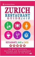 Zurich Restaurant Guide 2018