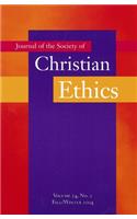 Journal of the Society of Christian Ethics