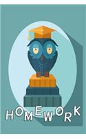 Homework Owl Notebook Version 1