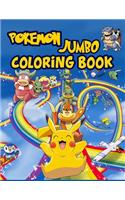 Pokemon Jumbo Coloring Book: Fun Coloring Pages Featuring Your Favorite Pokemon and Battle Scenes (Unofficial), 25 Pages, Size - 8.5" x 11"