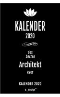 Kalender 2020 für Architekten / Architekt / Architektin