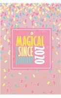 Magical Since January 2020: Blank Lined Journal, Happy Birthday Notebook, Diary Perfect Gift For Your Loved Ones