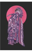 NATIVE AMERICAN INDIAN Lined Notebook
