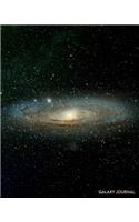 Galaxy Journal: Deep Space Galaxy and Stars - Journal for Girls and Boys, Kids, School, Students and Teachers - 8 x 10, 100 Blank Lined Pages