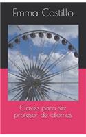 Claves para ser profesor de idiomas